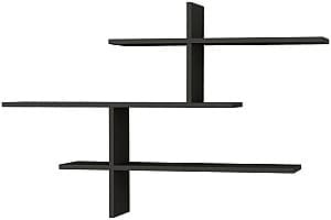 Полка на стену Trendy Leo Антрацит (Серый)