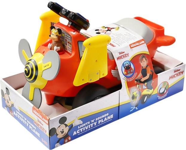 Толокар KIDDIELAND Mickey Activity Plane (1300D)