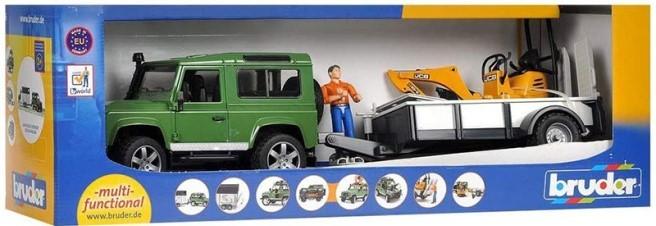 Masina jucarie Bruder Land Rover Defender Station Wagon (2593)