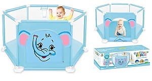 Manej New World Elephant Blue (995-7103B)