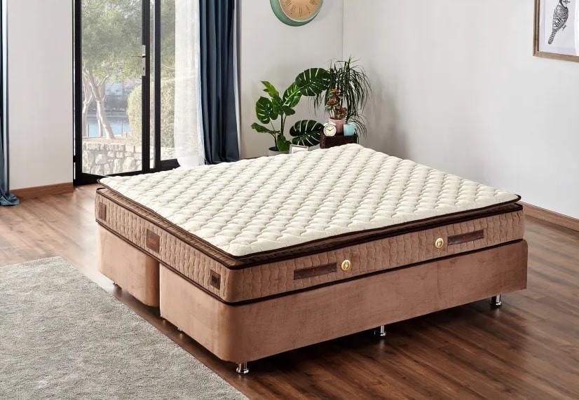 Матрас Trendy W Cotton 140x190 см Белый Коричневый