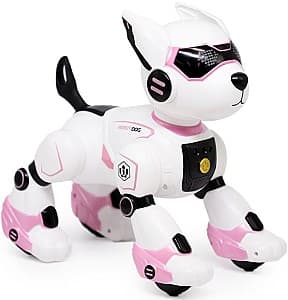 Robot jucarie New World Dog Pink K8 (782027)