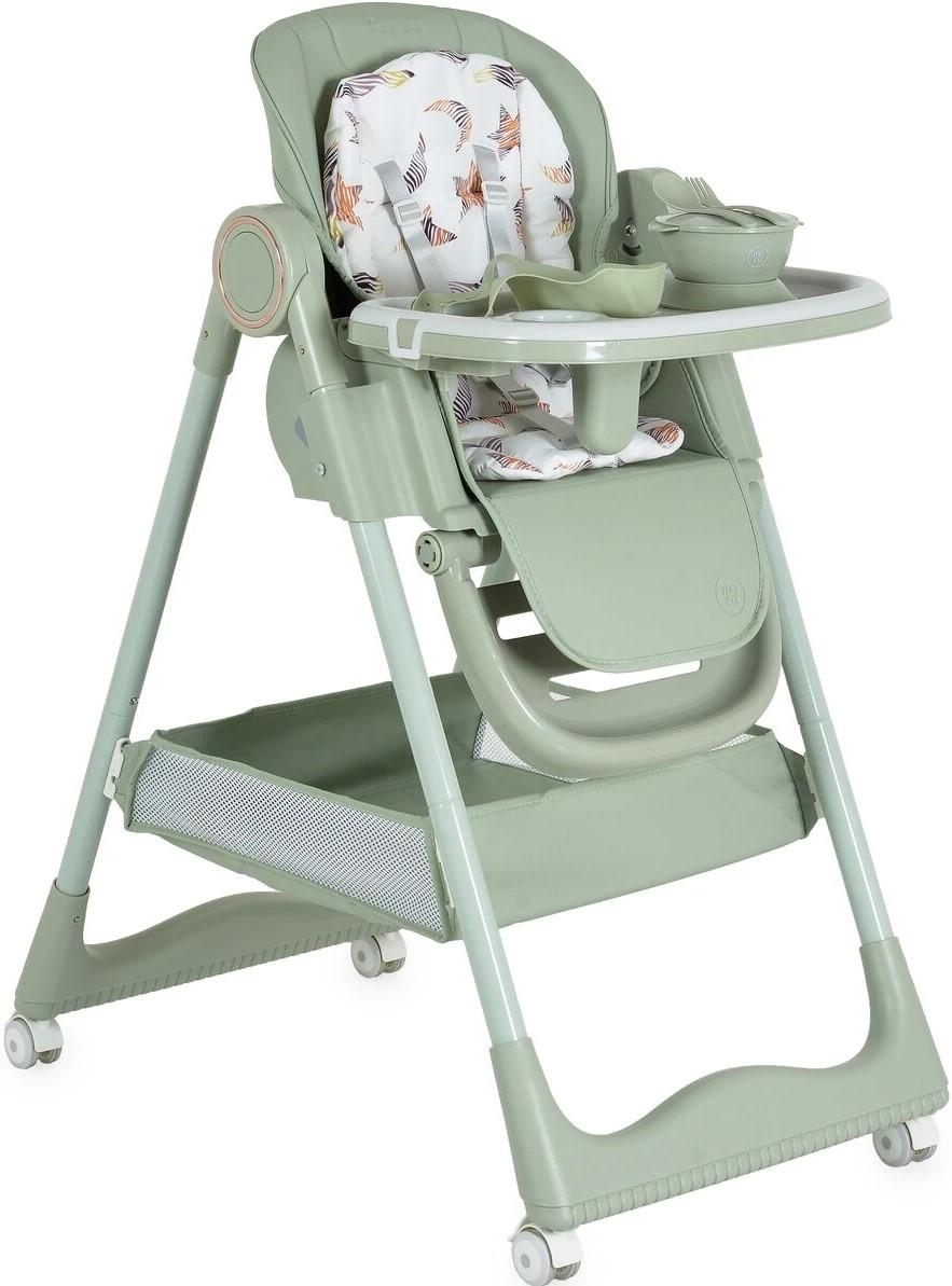 Scaun reglabil pe inaltime de masa Moni Surprise Green