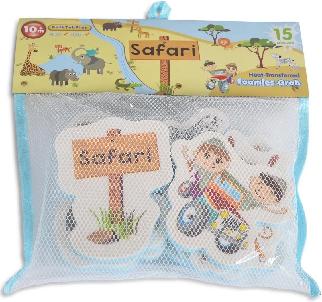 Jucărie pentru apă și baie Moni Puzzle Safari
