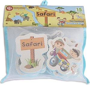 Jucărie pentru apă și baie Moni Puzzle Safari
