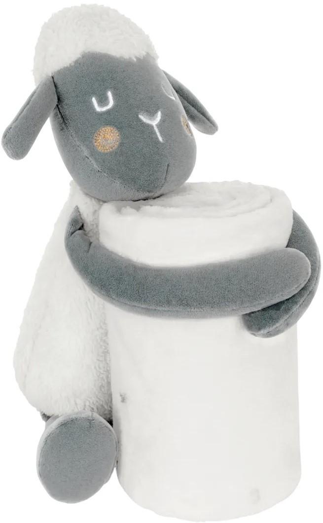 Jucarie de plus Kikka Boo Sleepy Sheep White