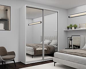 Шкаф-купе Nex Home Зеркало Белый 180x60x220 см