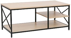 Masuta de cafea, reviste DP Larson 100x30x80H Stejar / Black