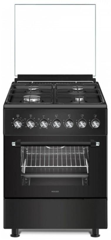 Aragaz, Plita de gaz Wolser WL-F 60602 Black FFD