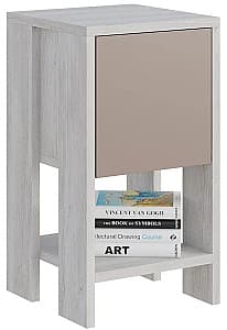 Прикроватная тумбочка Trendy Ema Белый/Светлый мокко