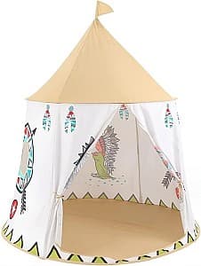 Cort pentru copii 4Play Wigwam Indian 116x116x130cm