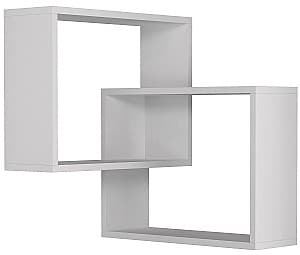 Raft de perete Trendy Inel Alb