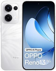 Telefon mobil Oppo Reno 13 5G 12/256GB Plume White