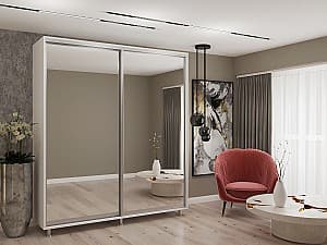 Dulap-cupe My-Style 2.2 x H2.4 m Oglinda Alb