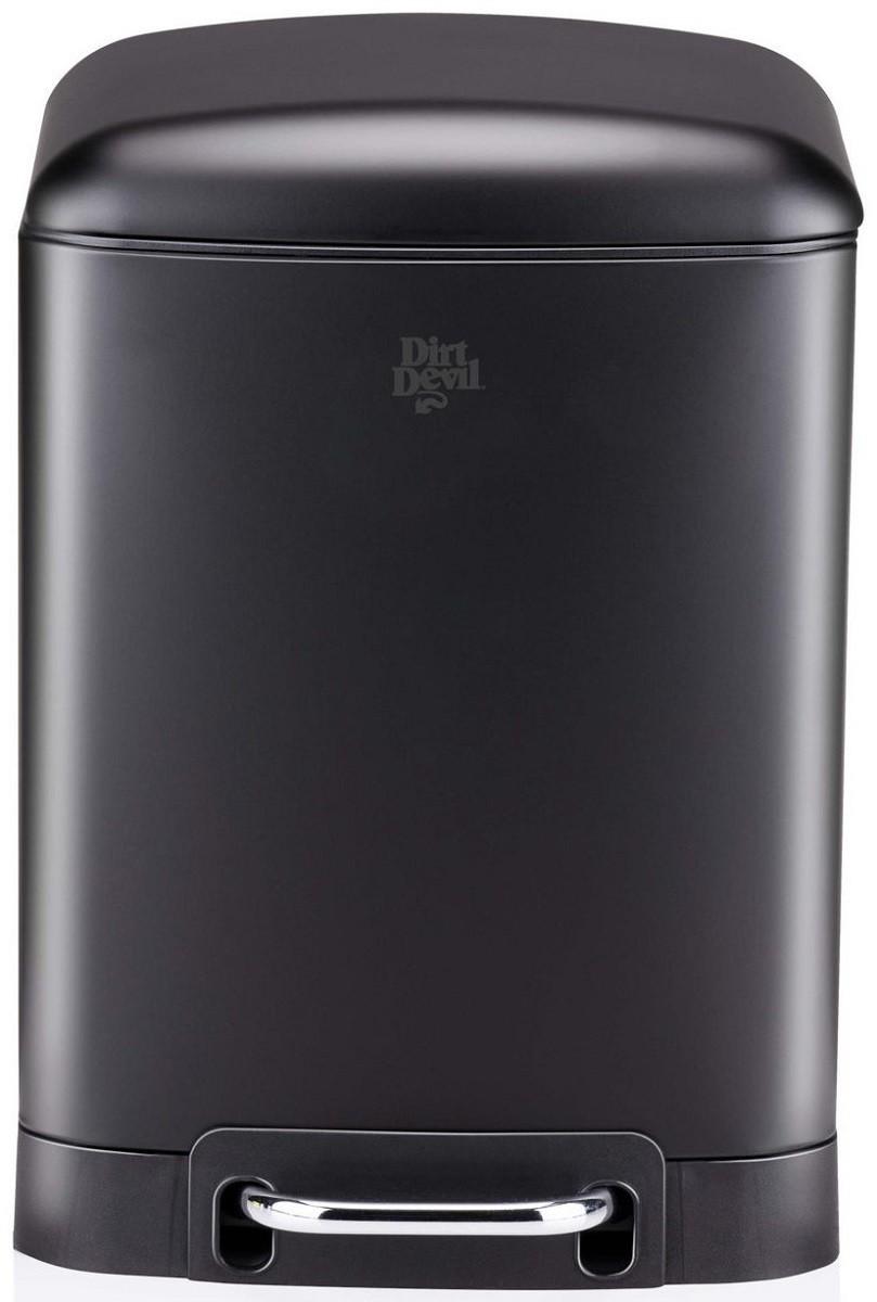 Мусорное ведро Dirt-Devil Pedal Bin 6 L Soft Close Black