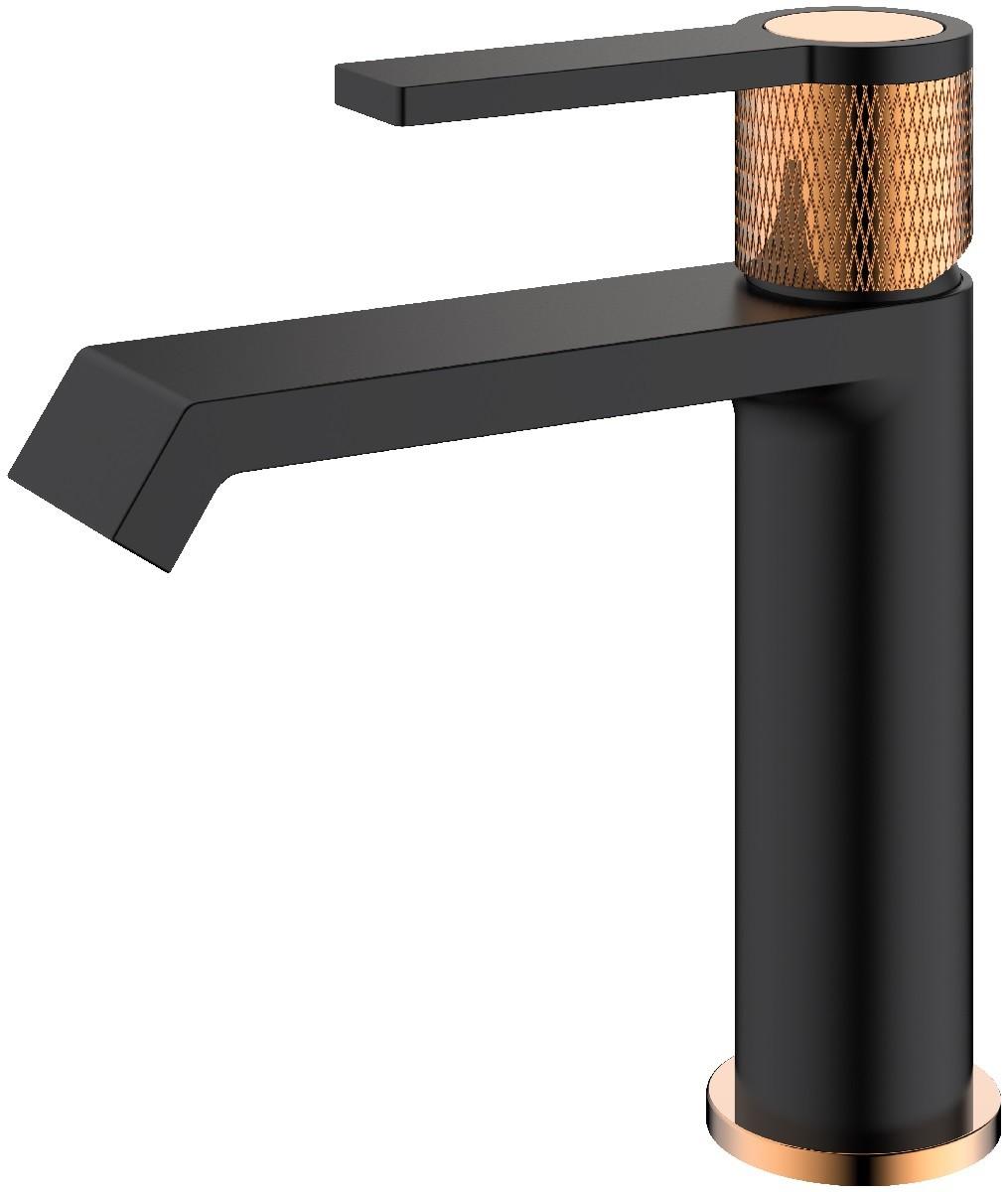 Baterie pentru lavoar GENESIS PREMIUM Art Deco Printul Negru