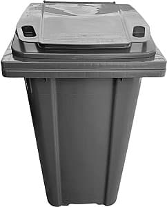 Контейнер для мусора Uniplast Dark Gray 240L (37213)