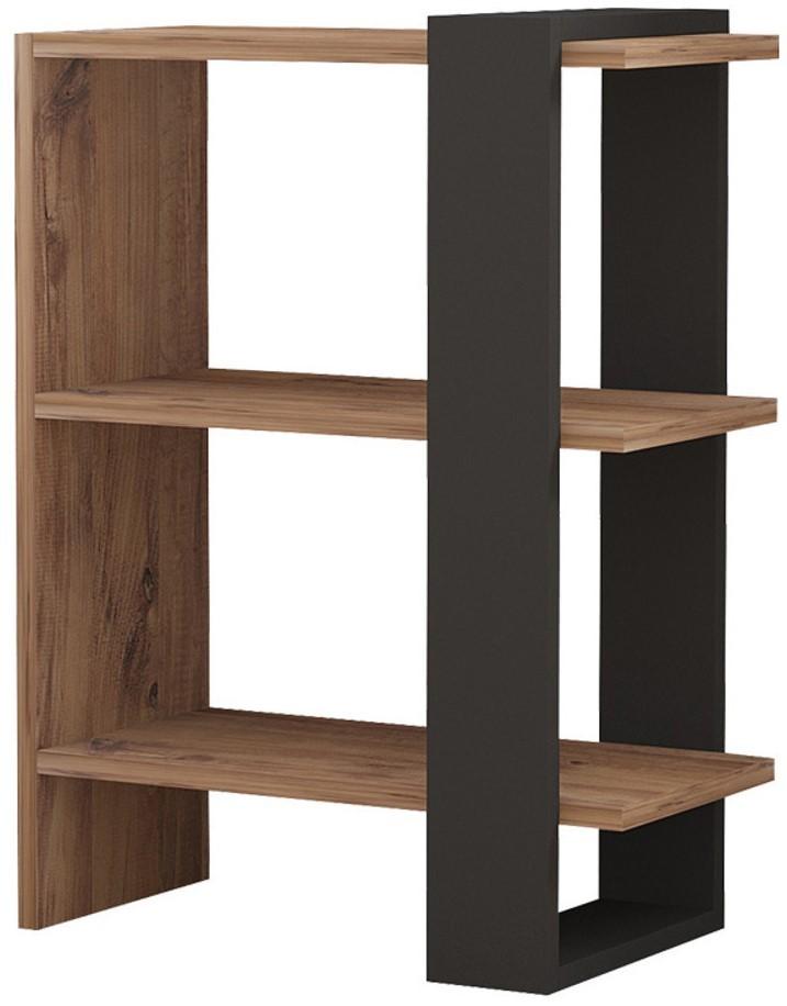 Etajera Trendy Ova Stejar (Maro)/Antracit (Gri)