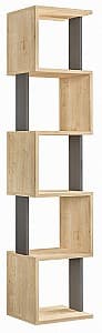 Etajera Trendy Piri Stejar Sonoma (Bej)/Antracit (Gri)