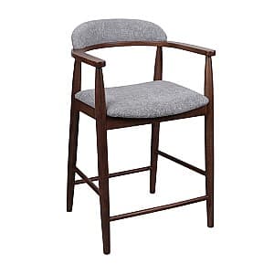 Барный стул DP Midas Light Grey (SD207-6) + Walnut 5544