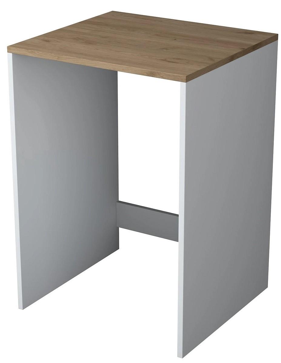 Dulap de baie Trendy KD103 2341 Nuc (Maro)/Alb