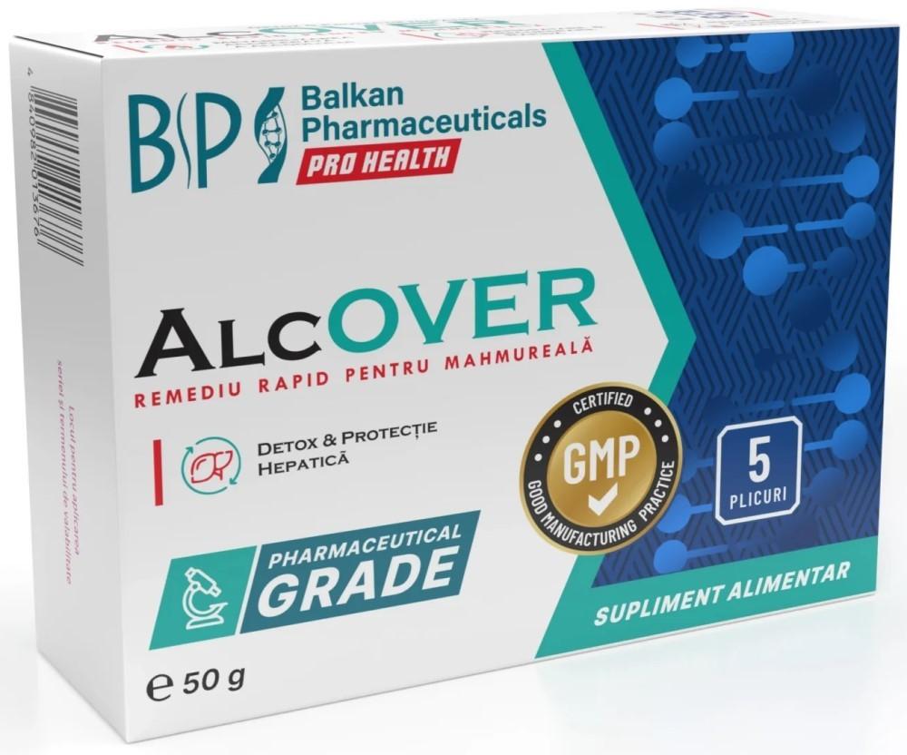 Пищевая добавка Balkan Pharmaceuticals AlcOVER 5пакетиков