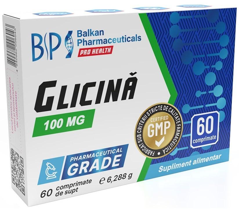 Аминокислоты Balkan Pharmaceuticals GLYCINE 60таблетки