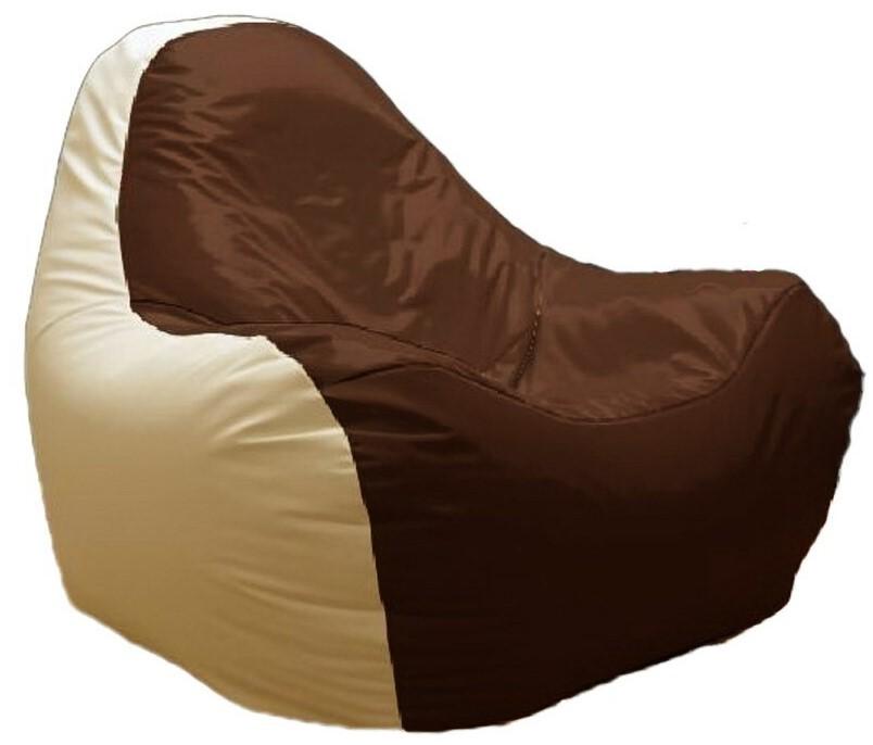 Кресло мешок Relaxtime HiPoly medium Brown