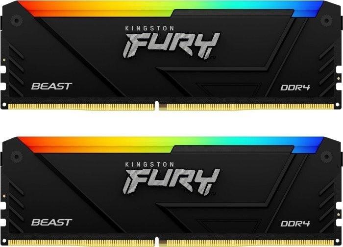 Оперативная память Kingston FURY Beast RGB 64GB (KF436C18BB2AK2/64)