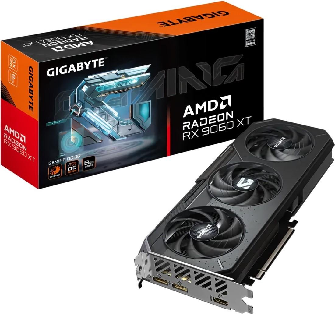 Видеокарта Gigabyte Radeon RX 9060 XT Gaming OC 8G