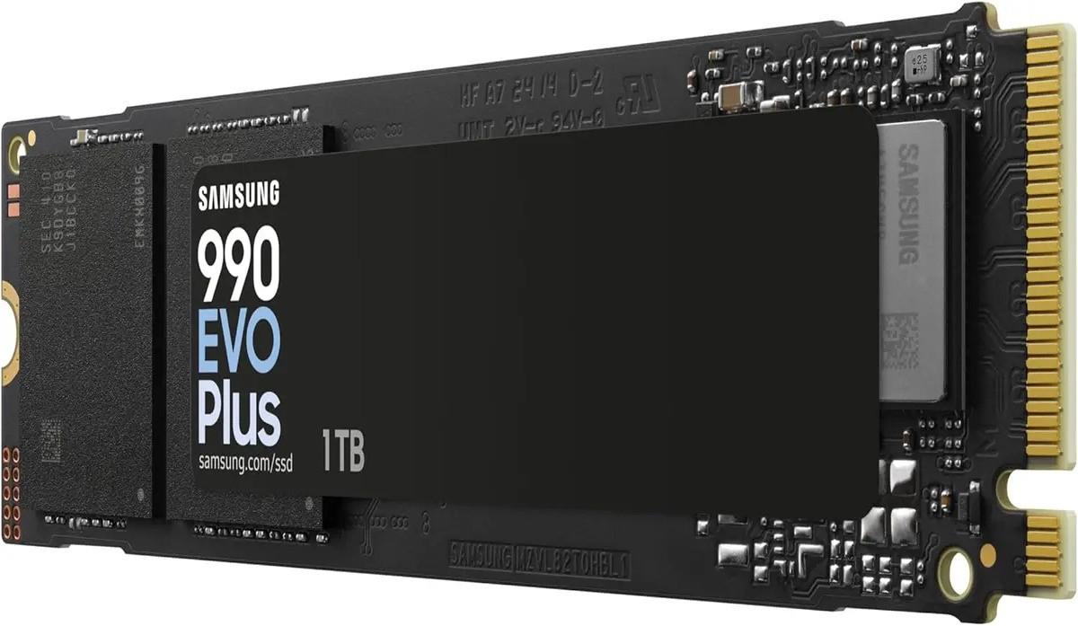 SSD накопитель Samsung 990 EVO Plus 1TB (MZ-V9S1T0BW)