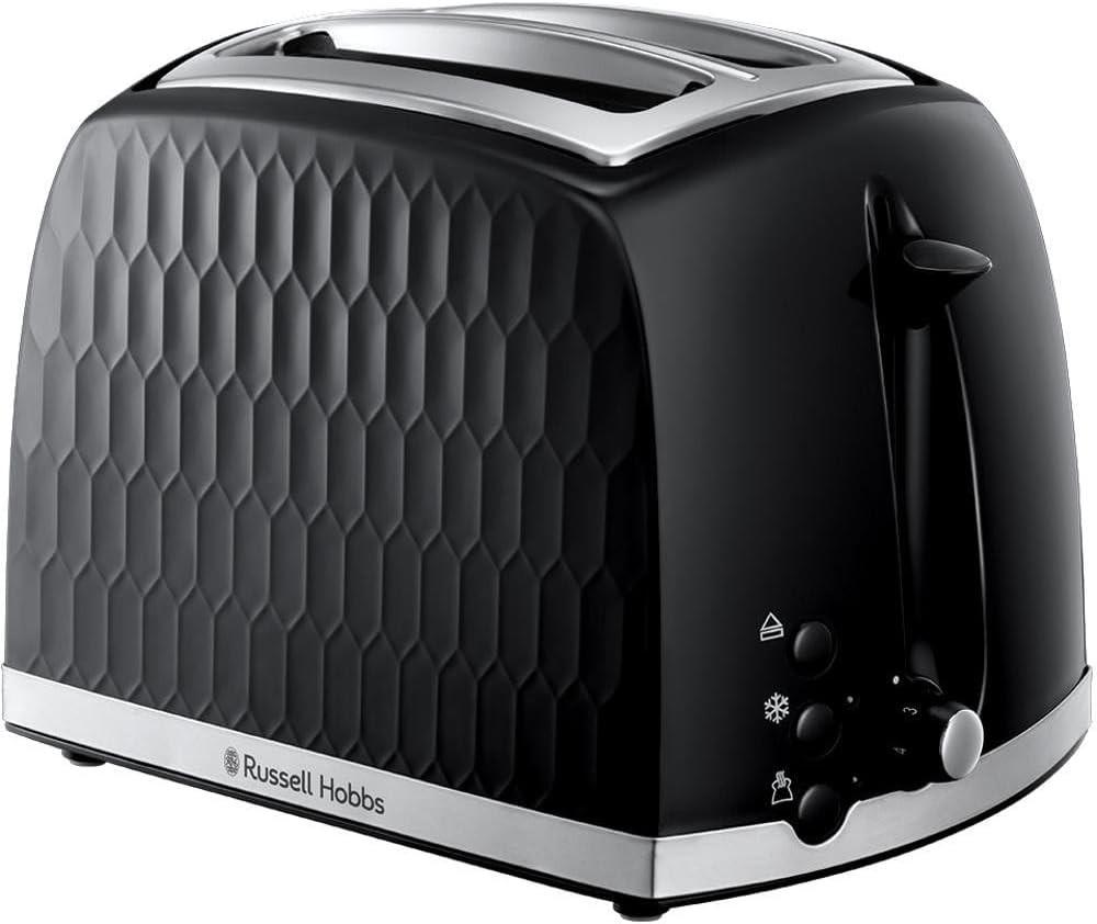 Toaster Russell Hobbs Honeycomb Black 26061-56