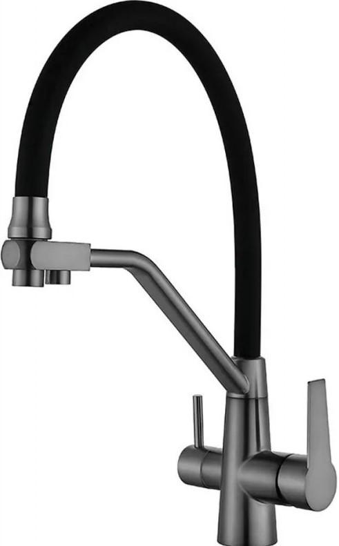 Кран для кухни MIXXUS FUL-021 GRAPHITE BLACK