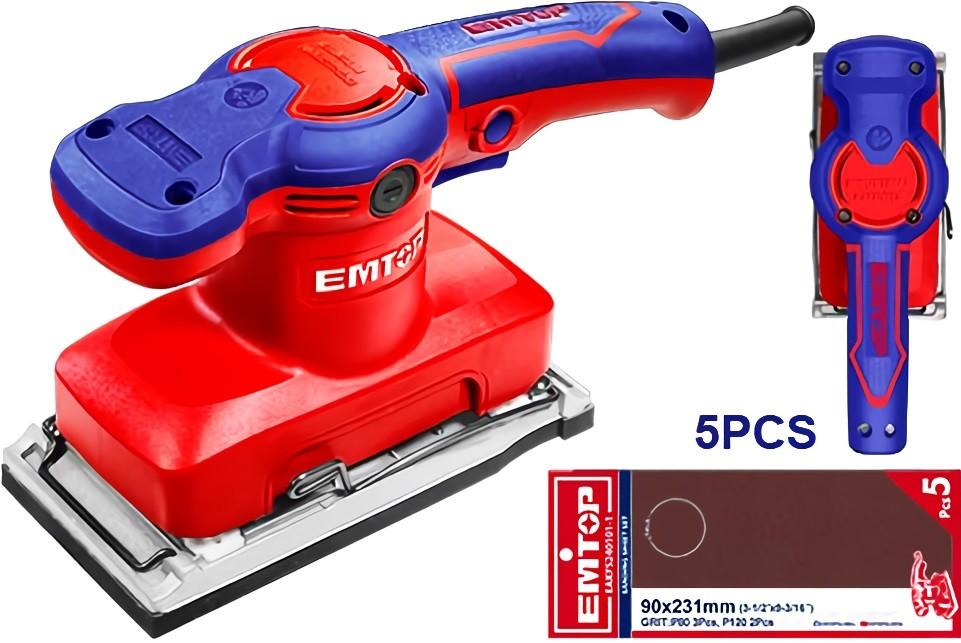 Вибрационная шлифмашина Emtop EFSR3201