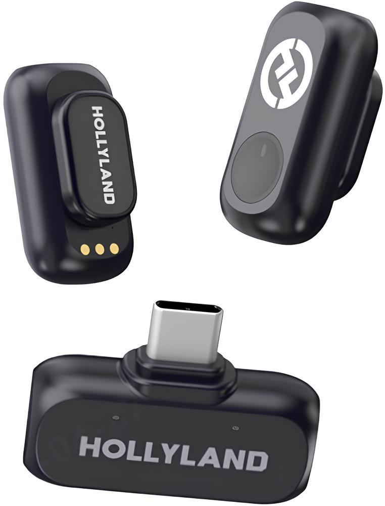 Microfon Hollyland LARK A1 Mini Duo USB-C Black