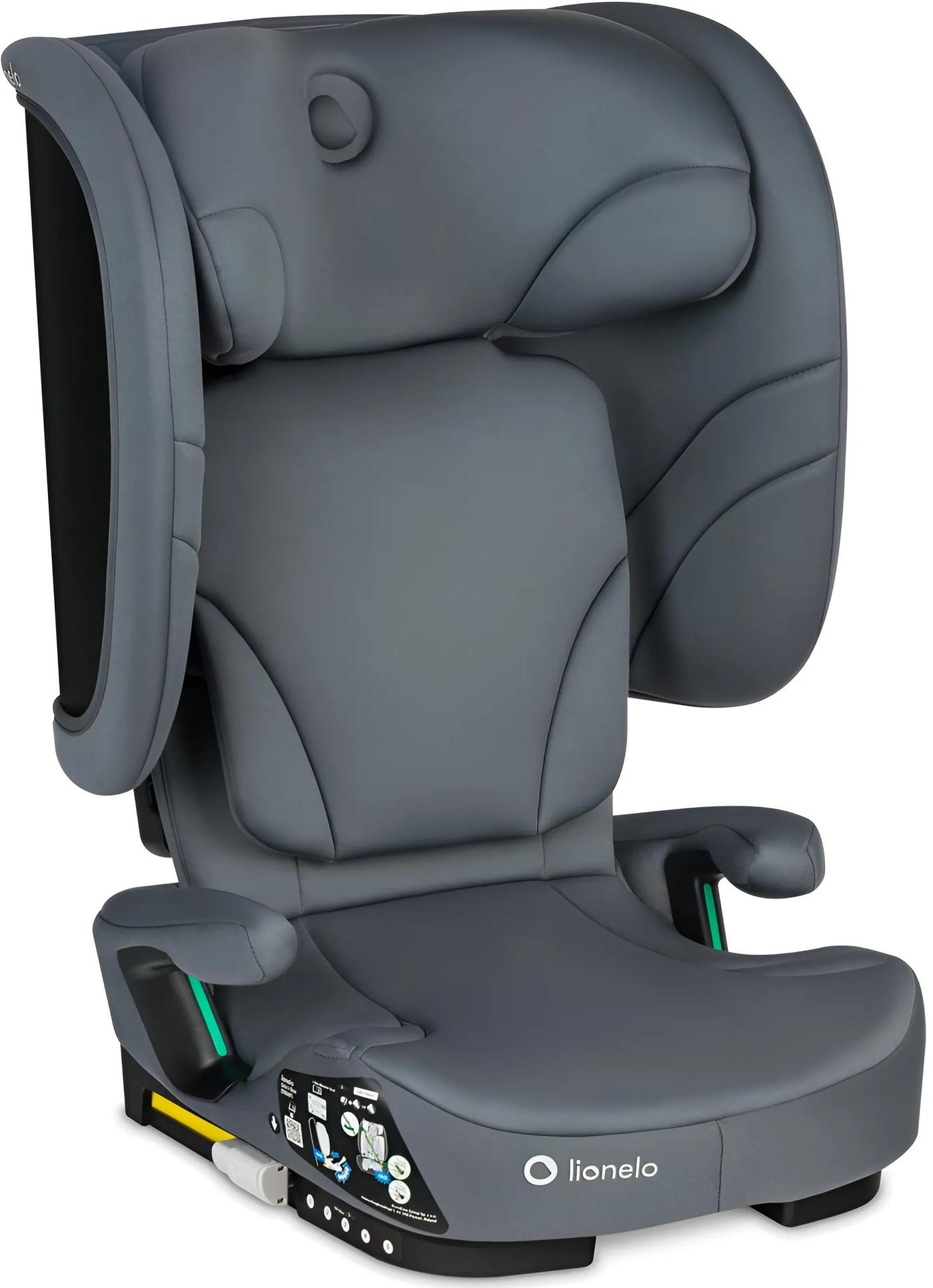 Scaun auto copii Lionelo Orin Grey Graphite