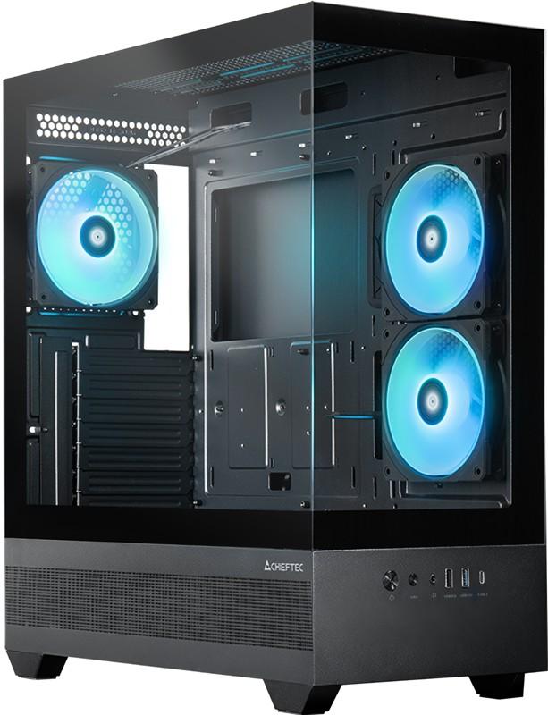 Корпус CHIEFTEC Vista Black (GT-01B-OP)