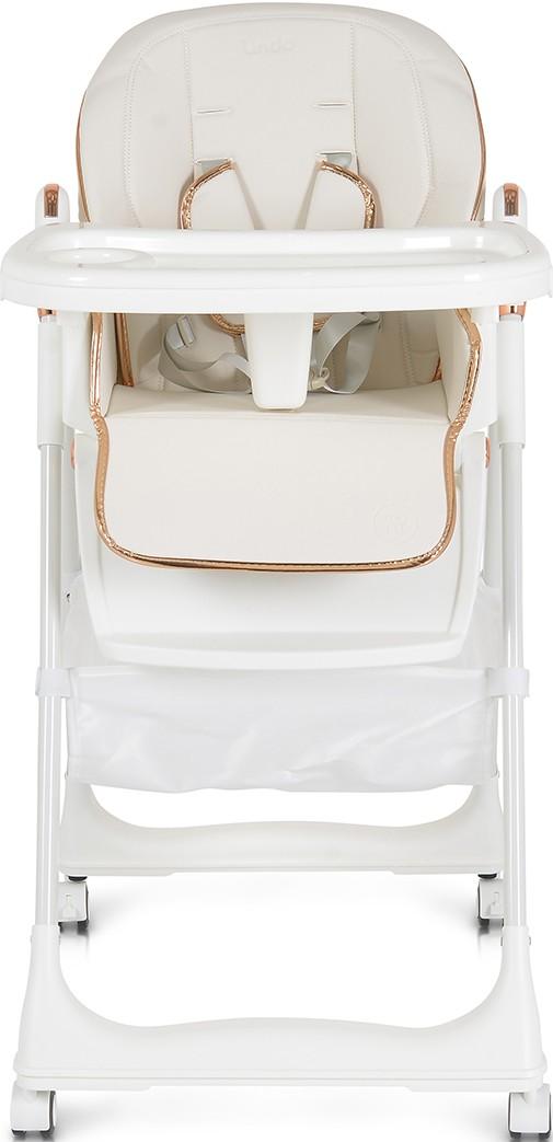 Scaun de masa simplu Moni Lindo White