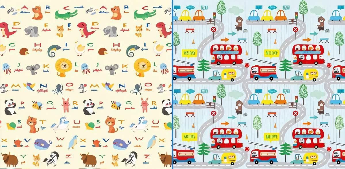 Коврик для детей 4Play Алфавит/Дорога 35785