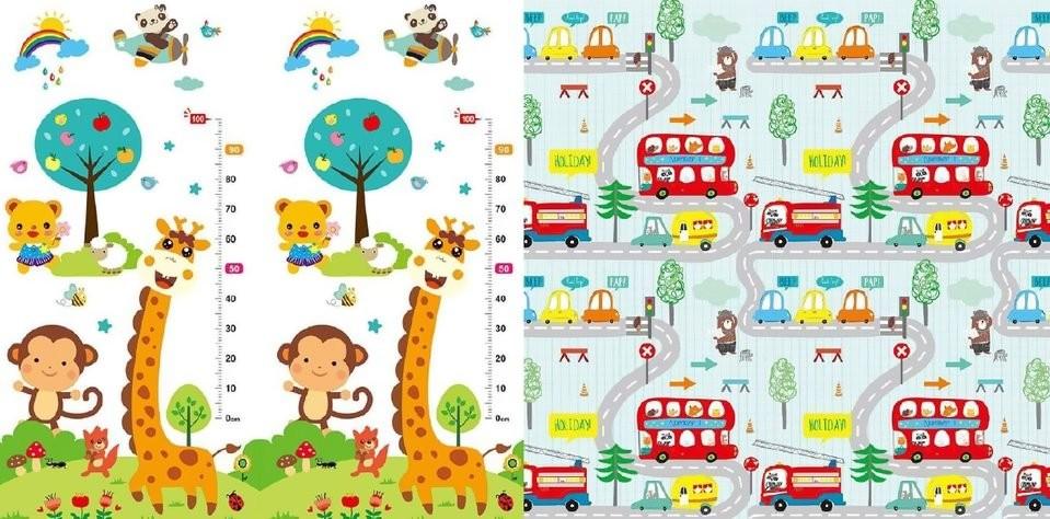 Covoras de joaca copii 4Play Girafa/Trafic 35730