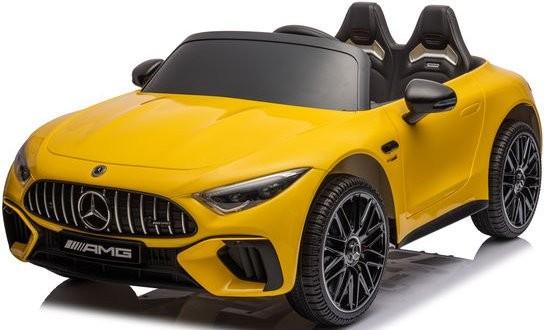 Электромобиль RT SL63/5 Mercedes Benz Желтый