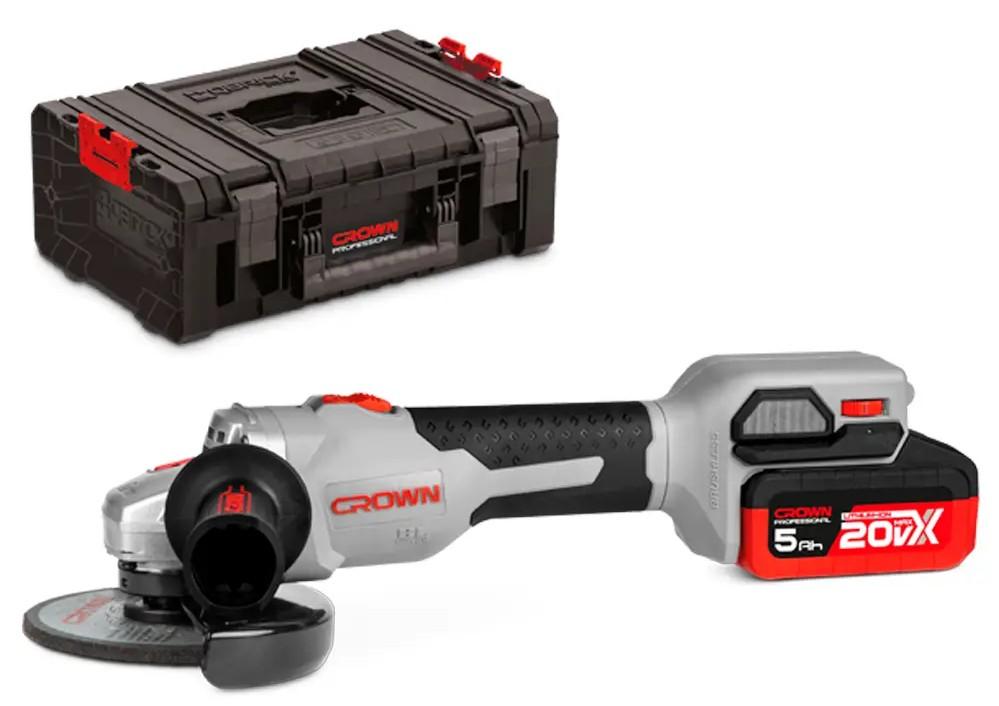 Polizor unghiular Crown CT23008-125HX-5 IMC