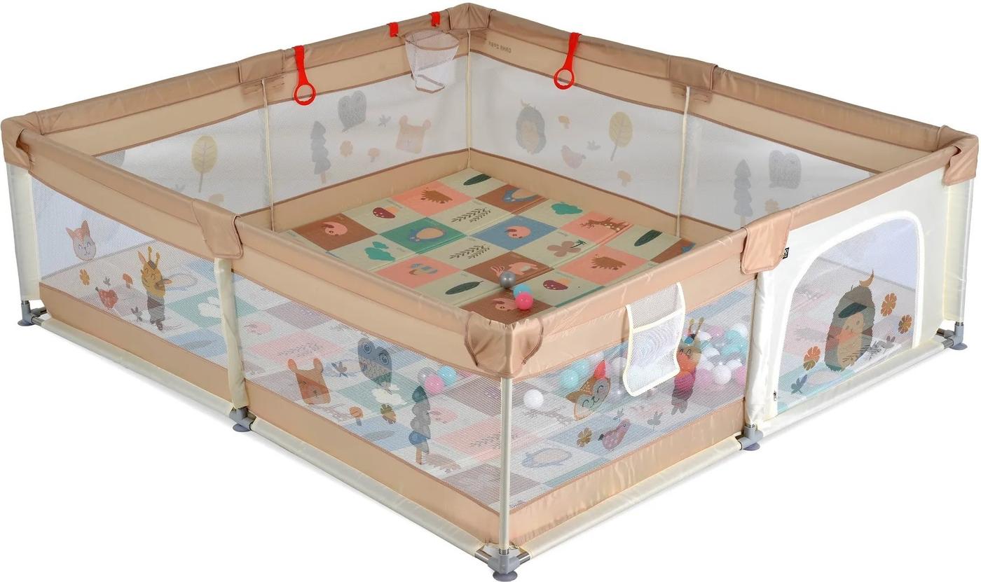 Манеж Moni GameZone 60 balls Beige 150×200 см