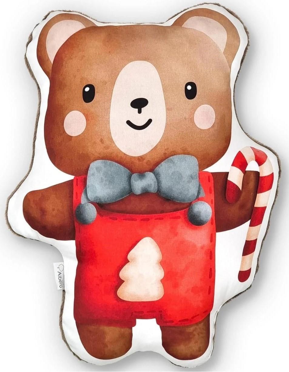Подушка Albero Mio Christmas Teddy Bear