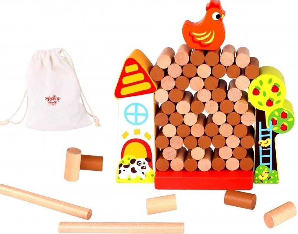 Настольная игра Tooky Toy Jenga Ferma