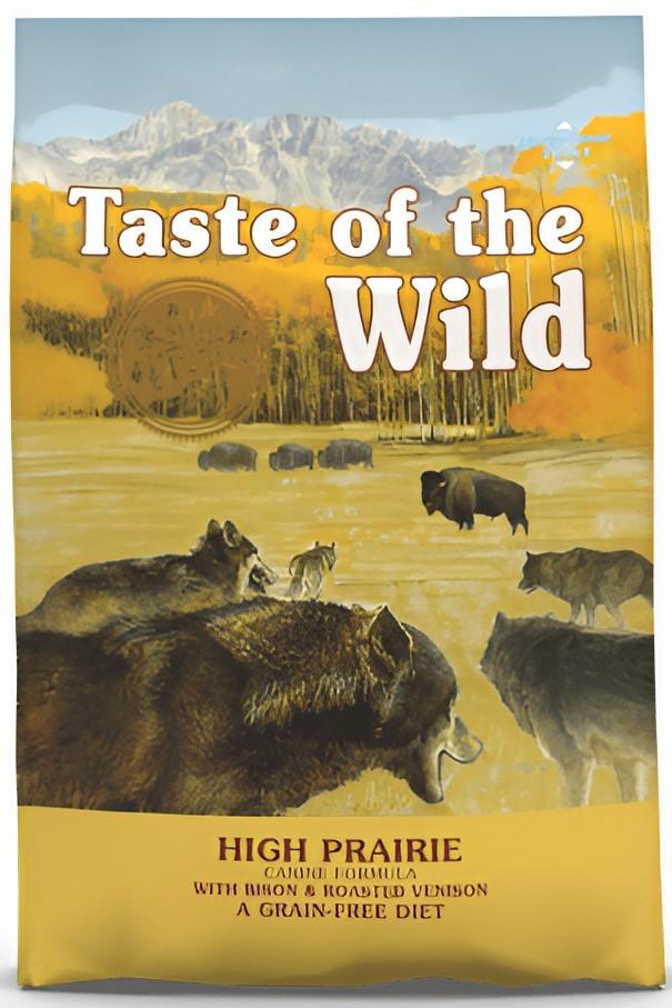 Hrana uscata pentru caini Taste of the Wild DOG HIGH PRAIRIE CANINE Bison & Venison 2 kg