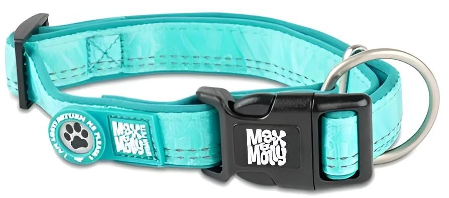 Zgarda pentru caini Max & Molly Matrix 2.0 Turquoise L