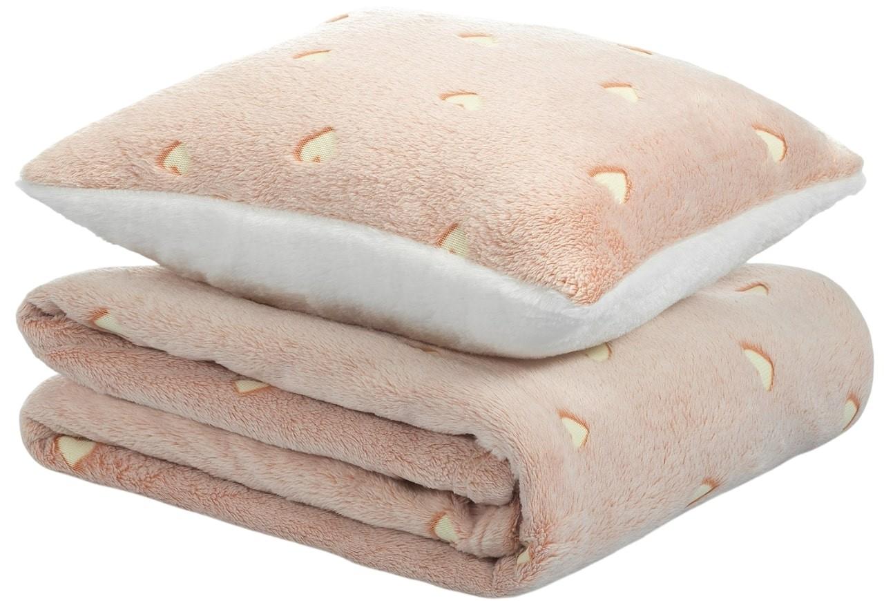 Плед Dormeo Warm Hug Сердечки