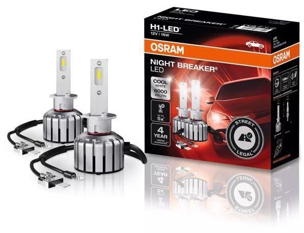 Lampa auto Osram 64150 DWNB-2HFB 16W 12V P14.5S LED H1