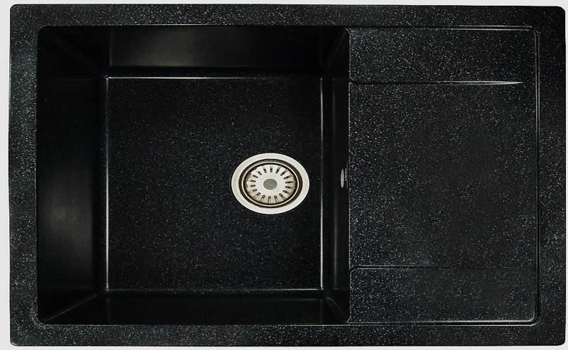 Кухонная мойка ELEFANT Standart E-735-4 Black